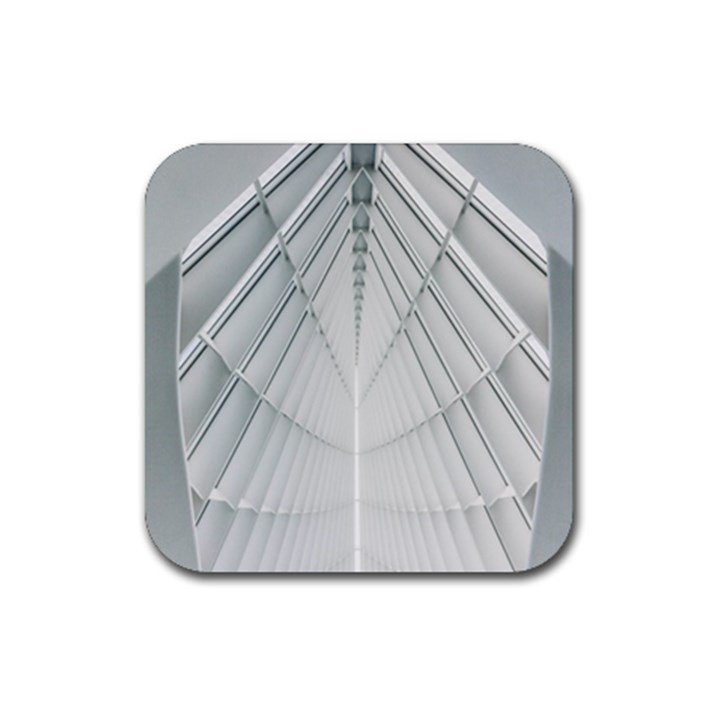 Architecture Building Rubber Coaster (Square)