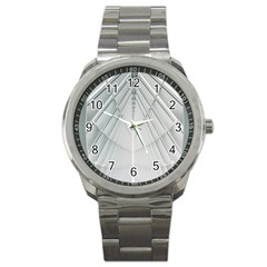 Architecture Building Sport Metal Watch by artworkshop