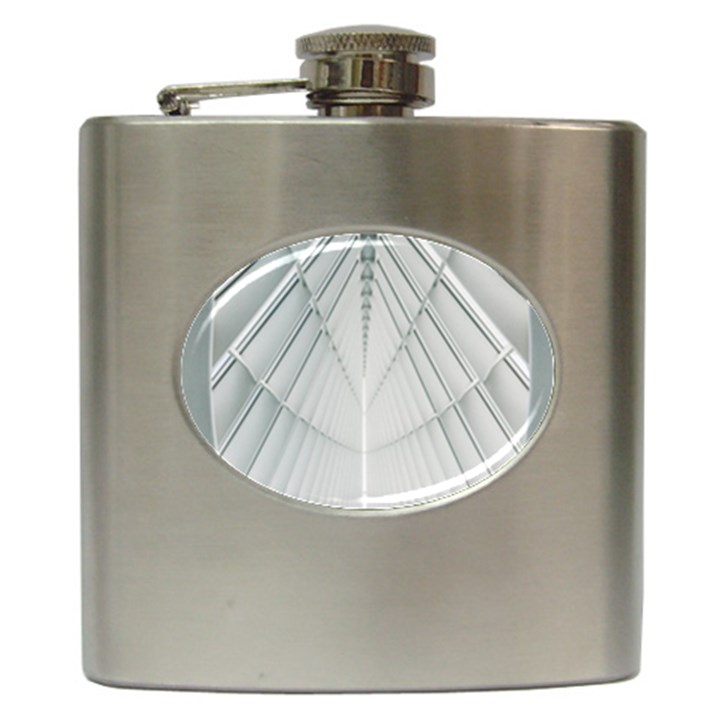 Architecture Building Hip Flask (6 oz)