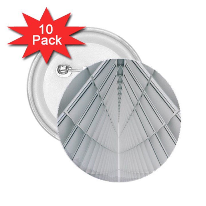 Architecture Building 2.25  Buttons (10 pack) 