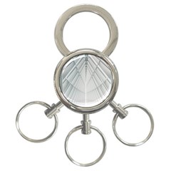 Architecture Building 3-ring Key Chain by artworkshop