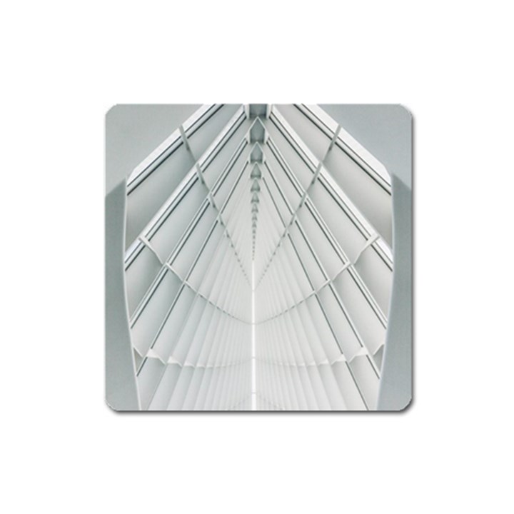 Architecture Building Square Magnet