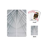 Architecture Building Playing Cards Single Design (Mini) Back