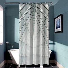 Architecture Building Shower Curtain 36  X 72  (stall)  by artworkshop