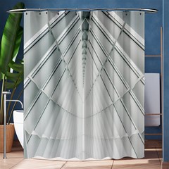 Architecture Building Shower Curtain 60  X 72  (medium)  by artworkshop