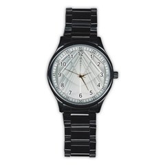 Architecture Building Stainless Steel Round Watch by artworkshop