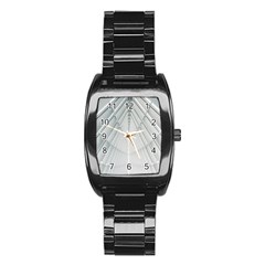 Architecture Building Stainless Steel Barrel Watch