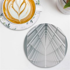 Architecture Building Uv Print Round Tile Coaster