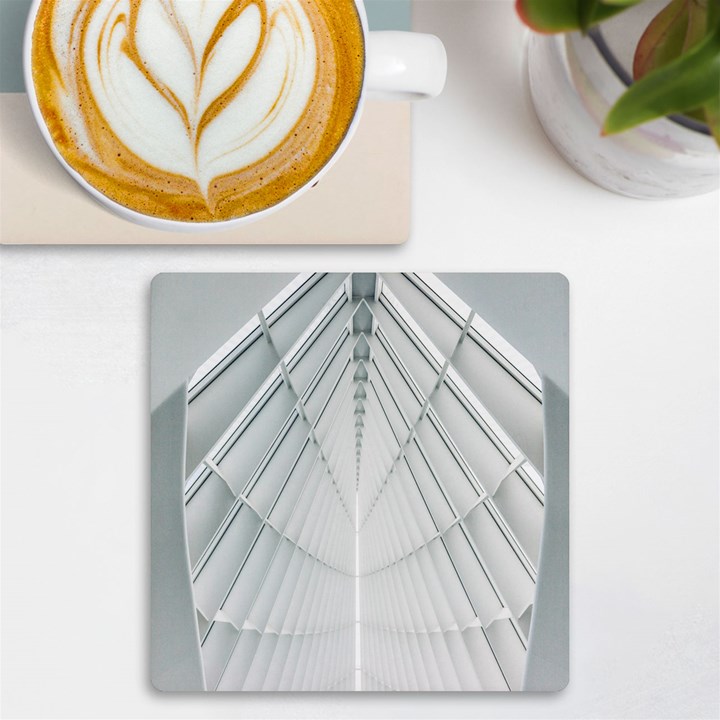 Architecture Building UV Print Square Tile Coaster 