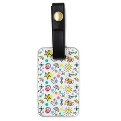 Drawing Pattern Luggage Tag (one Side) by artworkshop