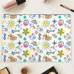 Drawing Pattern Cosmetic Bag (xxl) by artworkshop