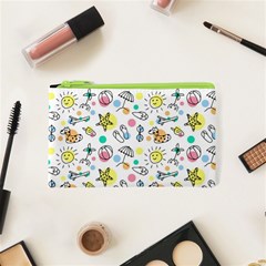 Drawing Pattern Cosmetic Bag (xs) by artworkshop