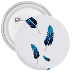 Feather Bird 3  Buttons by artworkshop