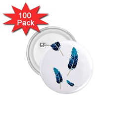 Feather Bird 1 75  Buttons (100 Pack)  by artworkshop