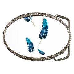 Feather Bird Belt Buckles by artworkshop