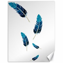 Feather Bird Canvas 18  X 24  by artworkshop