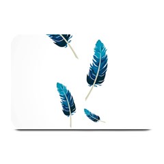 Feather Bird Plate Mats by artworkshop