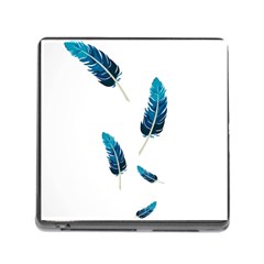 Feather Bird Memory Card Reader (square 5 Slot)