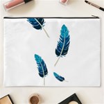 Feather Bird Cosmetic Bag (XXXL) Back