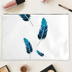 Feather Bird Cosmetic Bag (xxl) by artworkshop