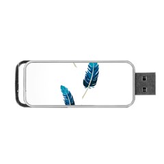 Feather Bird Portable Usb Flash (two Sides) by artworkshop