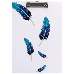 Feather Bird A4 Clipboard by artworkshop