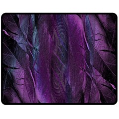 Feather Fleece Blanket (medium)  by artworkshop