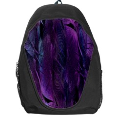 Feather Backpack Bag by artworkshop