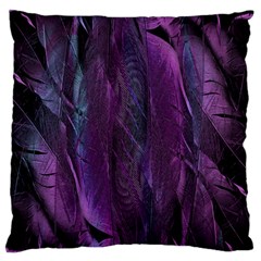 Feather Standard Flano Cushion Case (two Sides) by artworkshop