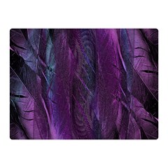 Feather Double Sided Flano Blanket (mini)  by artworkshop