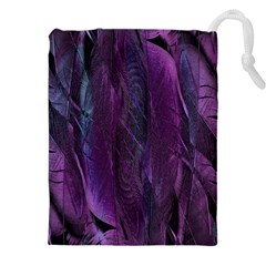 Feather Drawstring Pouch (4xl) by artworkshop