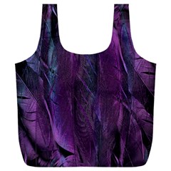 Feather Full Print Recycle Bag (xxl) by artworkshop