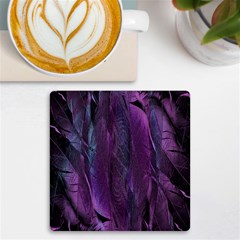 Feather Uv Print Square Tile Coaster 