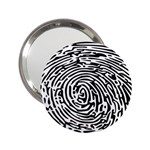 Fingerprint 2.25  Handbag Mirrors Front