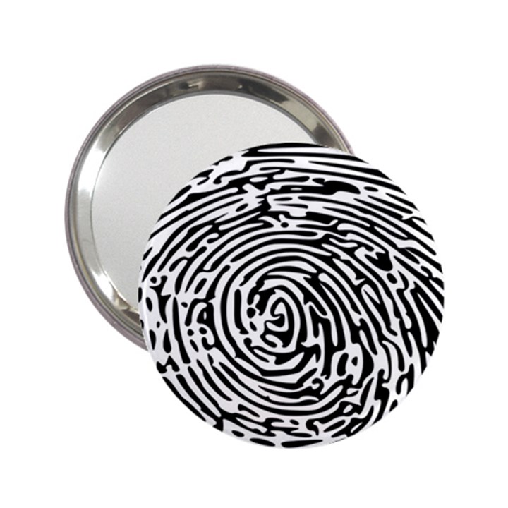 Fingerprint 2.25  Handbag Mirrors