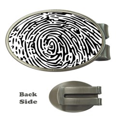 Fingerprint Money Clips (oval)  by artworkshop