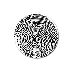 Fingerprint Magnet 3  (round) by artworkshop