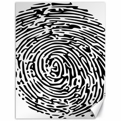 Fingerprint Canvas 18  X 24  by artworkshop