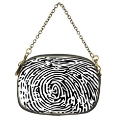 Fingerprint Chain Purse (two Sides) by artworkshop