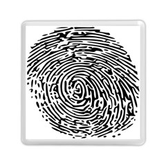 Fingerprint Memory Card Reader (square) by artworkshop