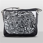 Fingerprint Messenger Bag Front