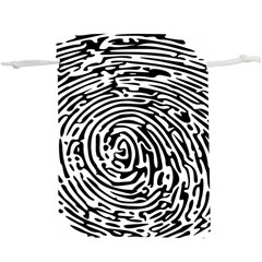 Fingerprint  Lightweight Drawstring Pouch (xl) by artworkshop