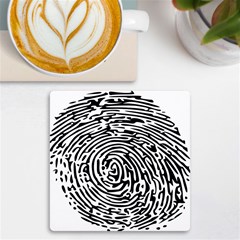 Fingerprint Uv Print Square Tile Coaster 