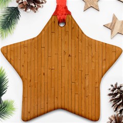 Hardwood Vertical Ornament (star)