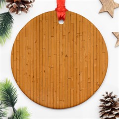 Hardwood Vertical Ornament (round) by artworkshop