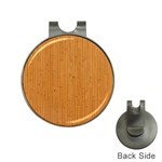 Hardwood Vertical Hat Clips with Golf Markers Front