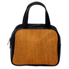 Hardwood Vertical Classic Handbag (one Side) by artworkshop