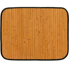 Hardwood Vertical Fleece Blanket (mini) by artworkshop