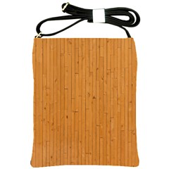 Hardwood Vertical Shoulder Sling Bag by artworkshop