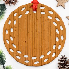 Hardwood Vertical Ornament (round Filigree) by artworkshop